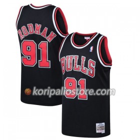Chicago Bulls Dennis Rodman 91 Hardwood Classics Miesten Pelipaidat Swingman 